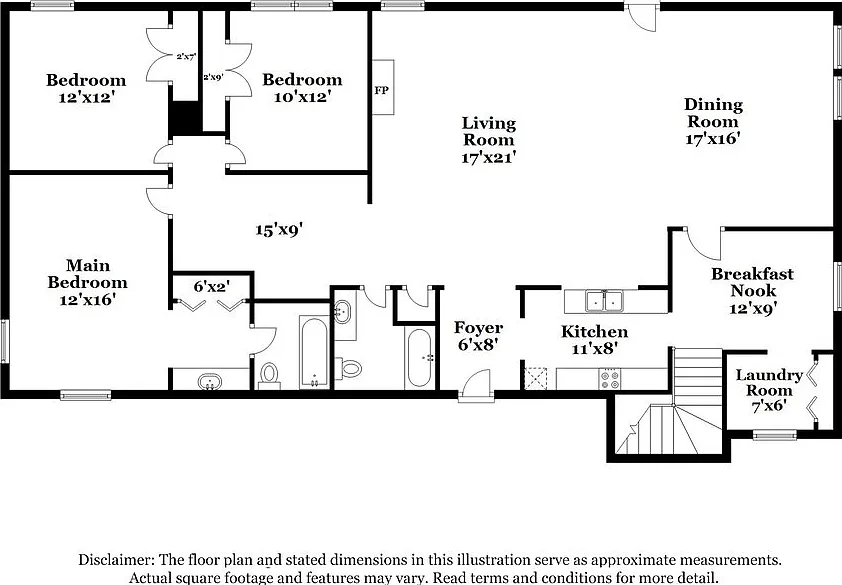 5 bed, 3.0 bath, 1745 sqft, $1,980 — Photo 3