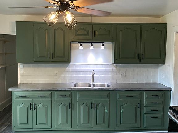 updated, roomy kitchen