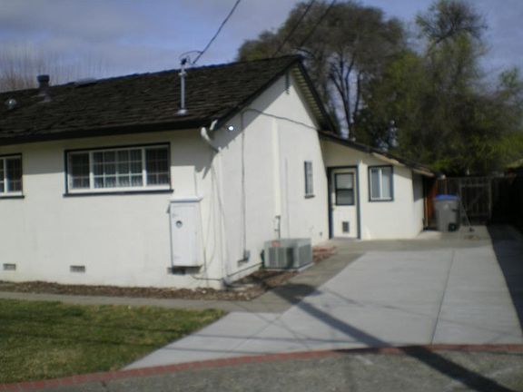 Back Yard, facing back door