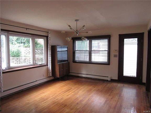 Freshly painted dining room.