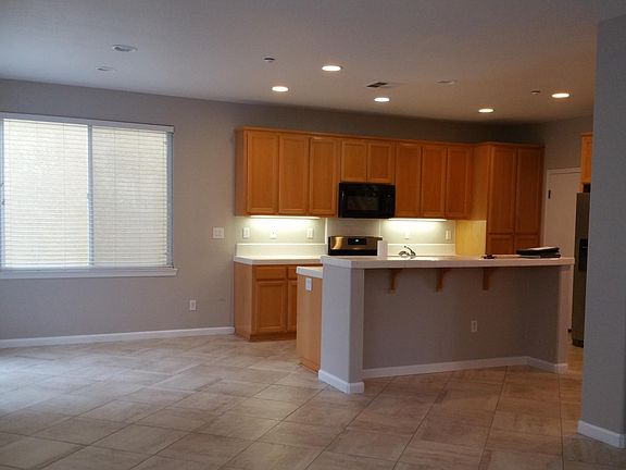 Family room looking at Dining/Kitchen