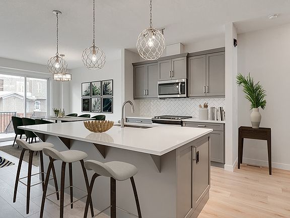 Open concept living ideal for entertaining