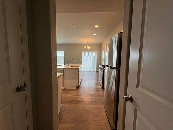 Garage entrance to kitchen