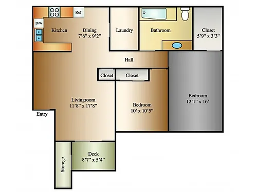 Floor plan Mamba (Crocodile)