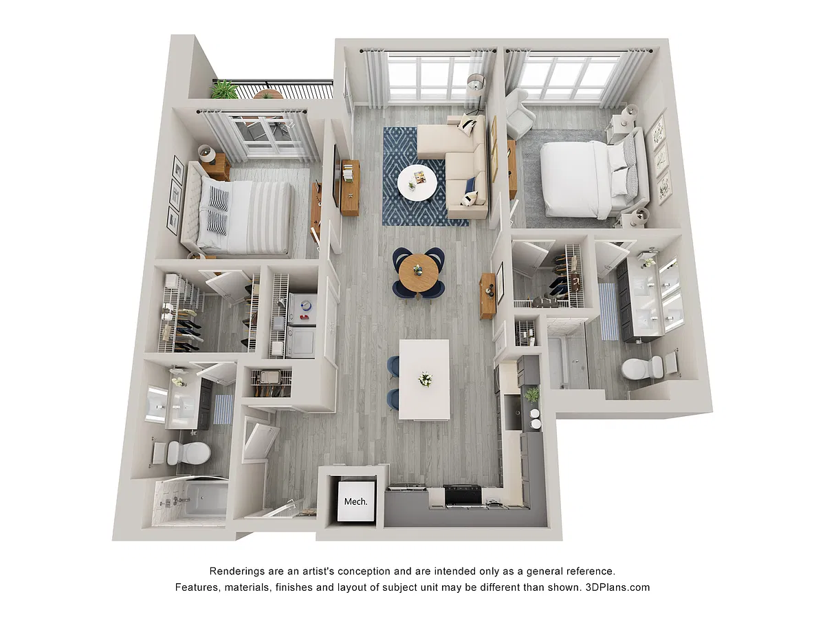 Floor plan B9A