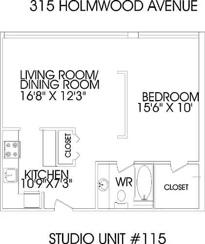 Floor plan Bachelor