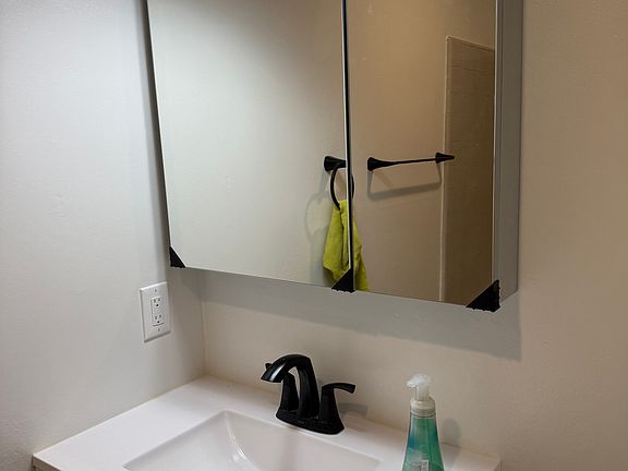 Secondary bathroom vanity