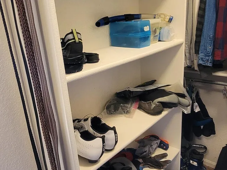 Master closet