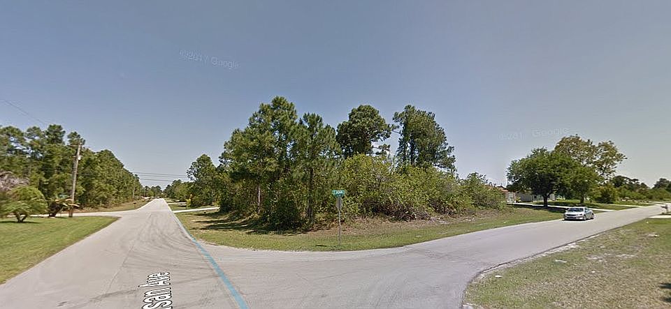 Oversized corner lot 