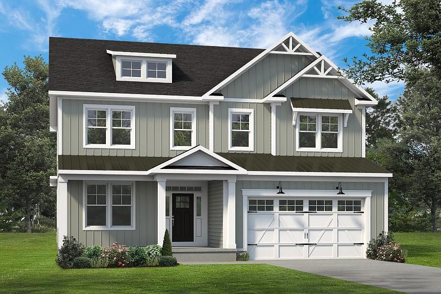 Chestnut Hill Farmhouse Elevation