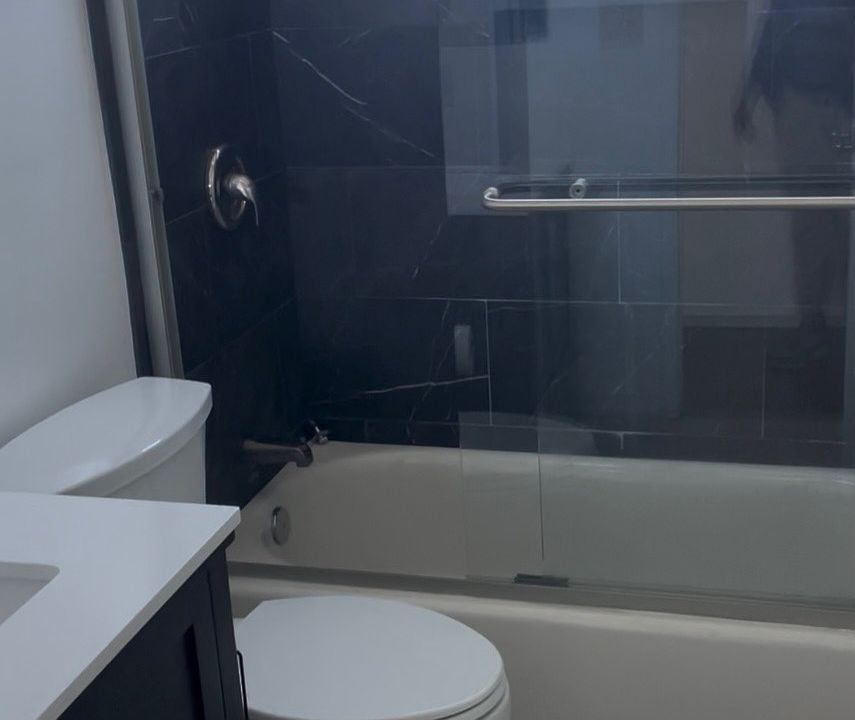 Renovated bathroom