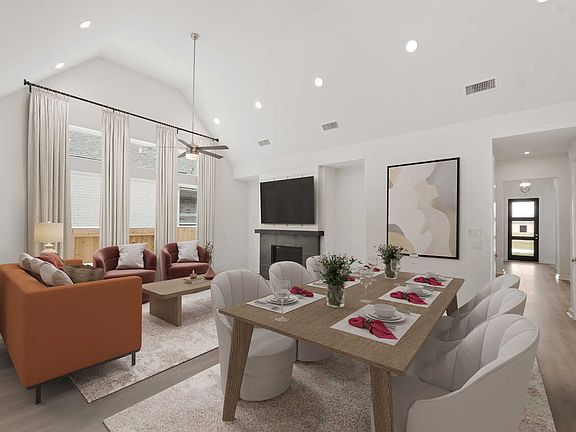 Family Room Dining Room