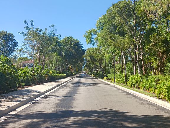 Entrance to condominium complex.