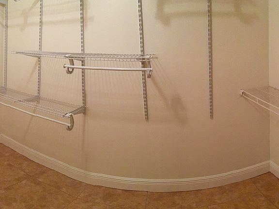 Master closet