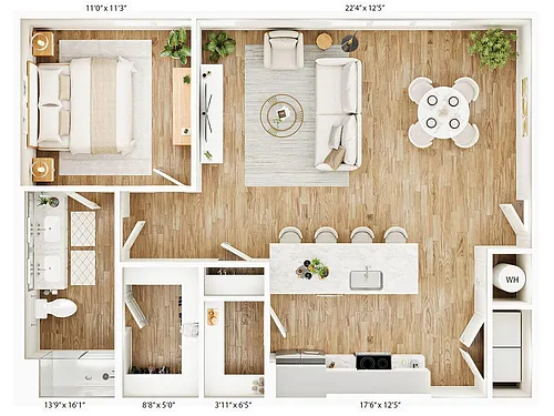 Floor plan A6