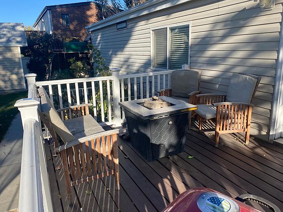 Backyard deck