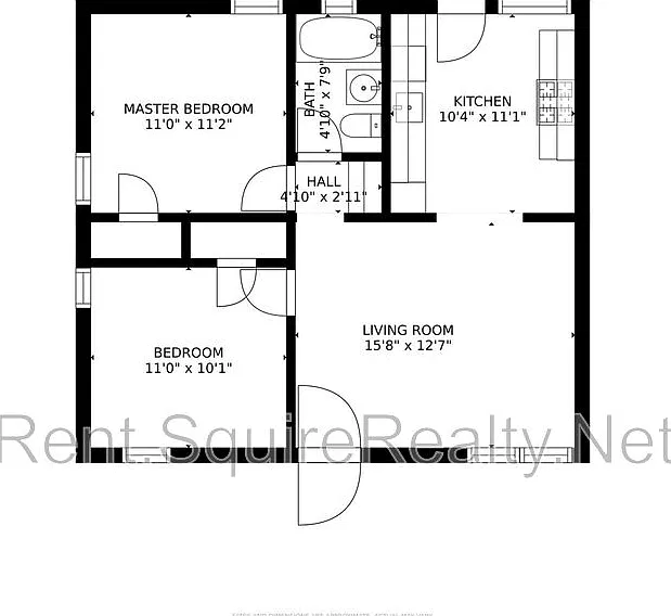 2 bed, 1.0 bath, $1,995 — Photo 2