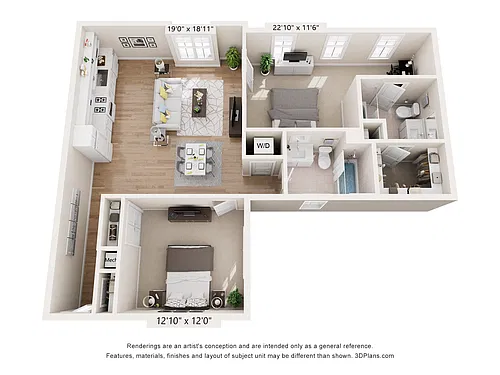 Floor plan B3