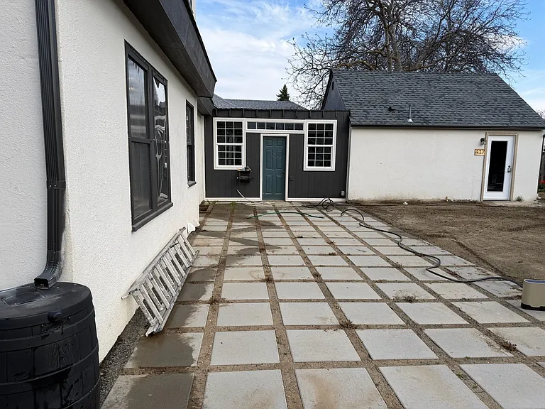 Back patio