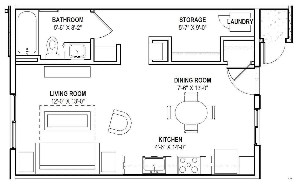 Floor plan S1