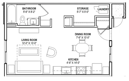 Floor plan S1