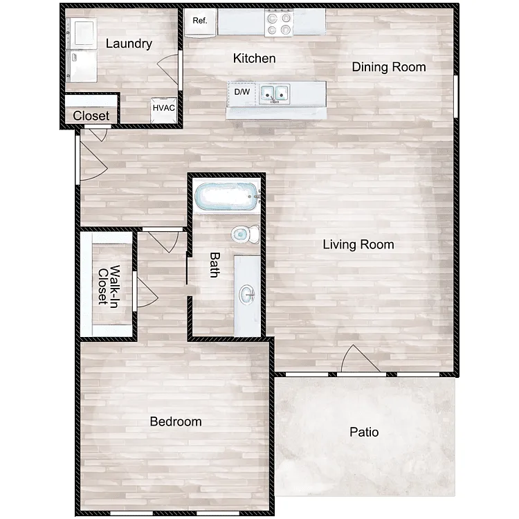 Floor plan Jackson