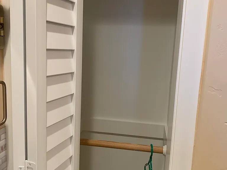 bathroom closet