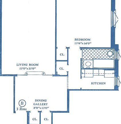3rd image of 139 E 35th St APT 3B