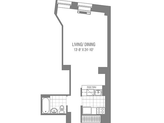 2nd image of 100 Maiden Ln APT 405