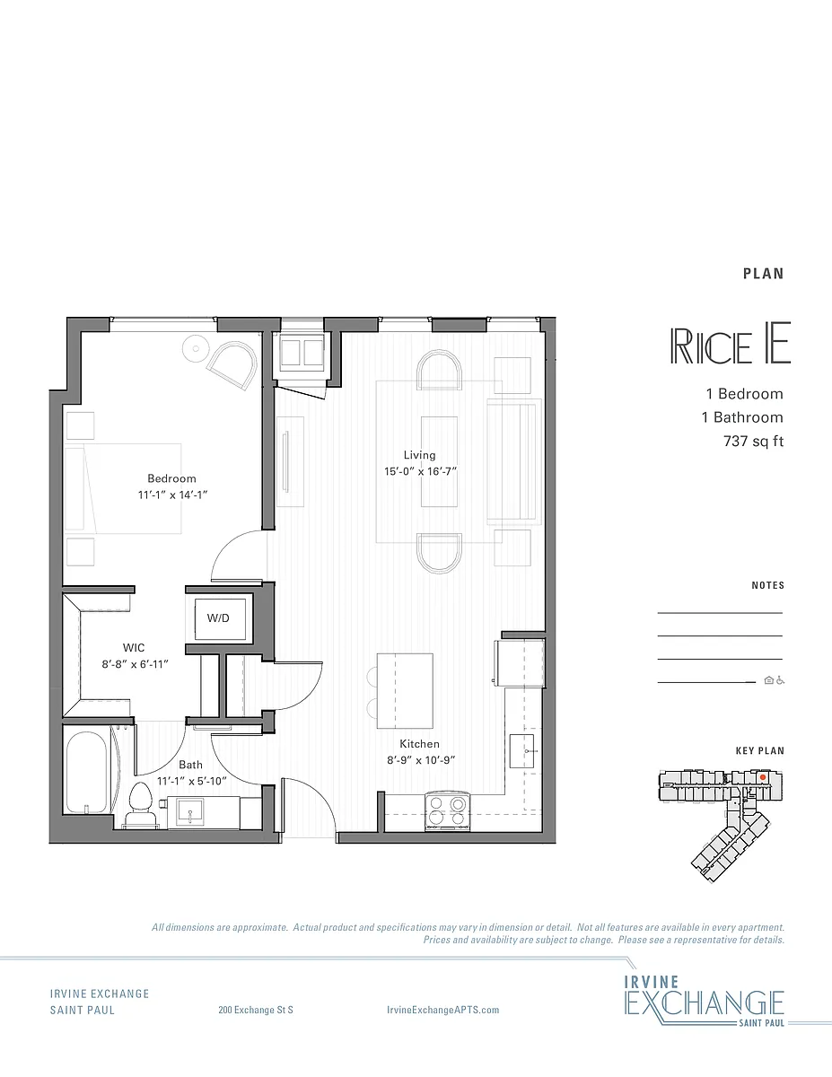 Floor plan Rice E