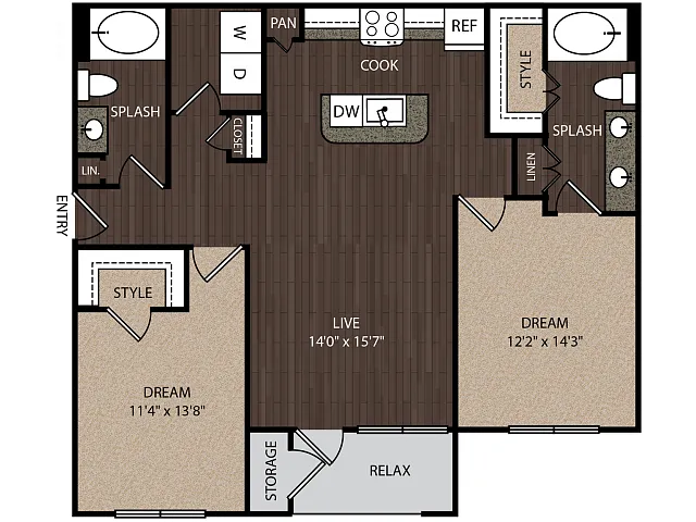 Floor plan C2