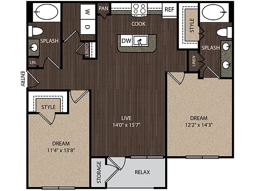 Floor plan C2