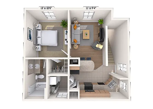 Floor plan A6