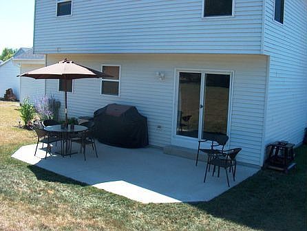 Cement Patio
