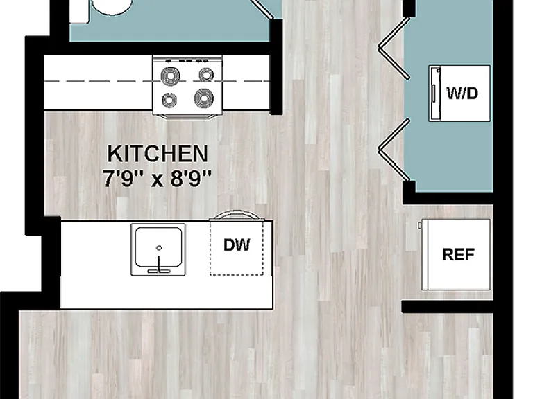 S | Studio Floorplan S | Studio Floorplan