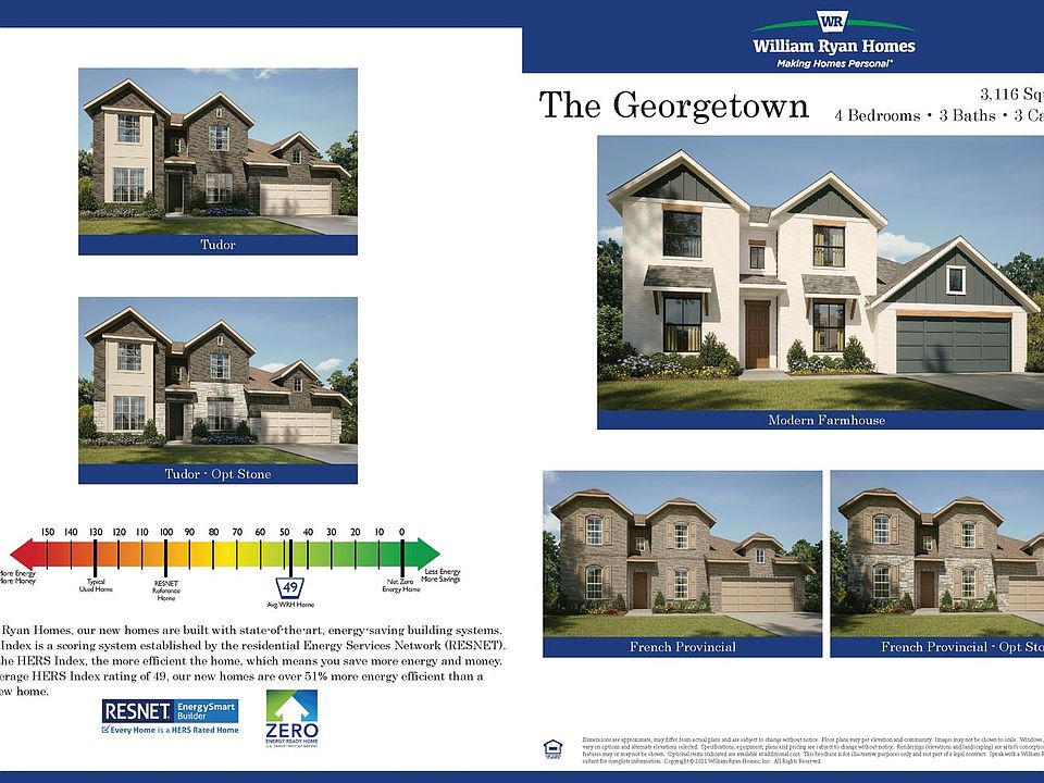 The georgetown plan the preserve at pecan creek denton tx 76208 zillow