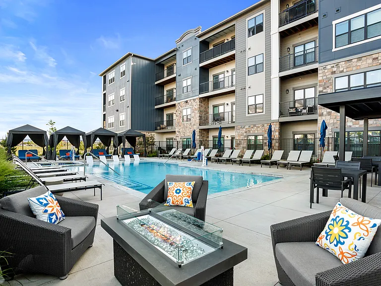 Gather around the firepit for cozy nights and conversation.
