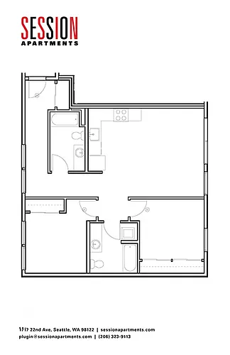 Floor plan 2X2 - D5