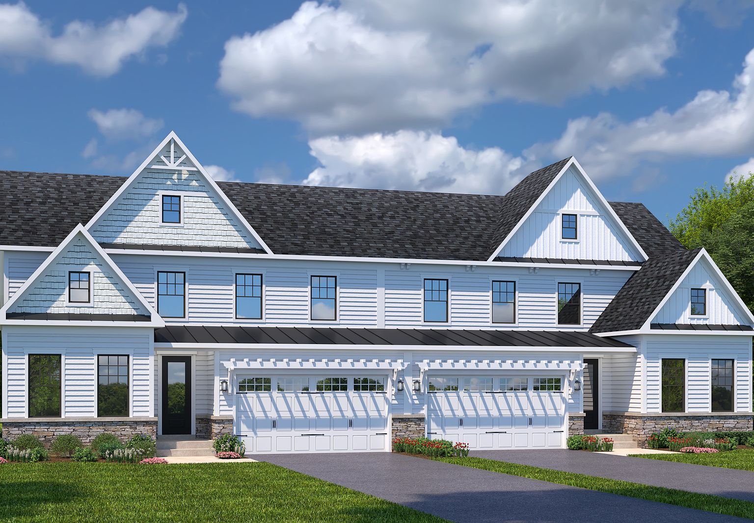 Stone Harbor Lakes Twins by NVHomes in Cape May Court House NJ