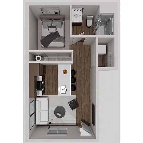 Floor plan The Nest (lower)