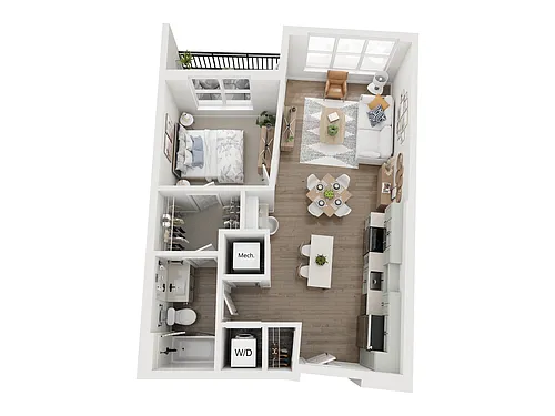 Floor plan A3A