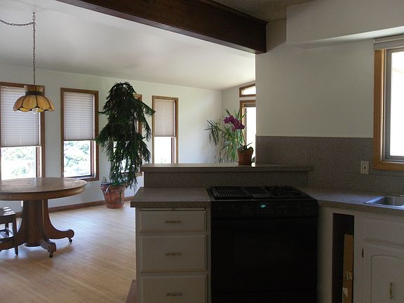 kitchen looking into dining 
