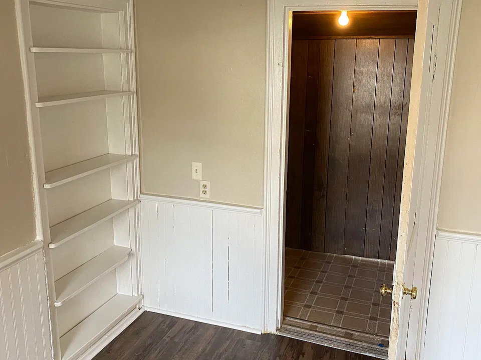 Living Area-Built-in Bookcase