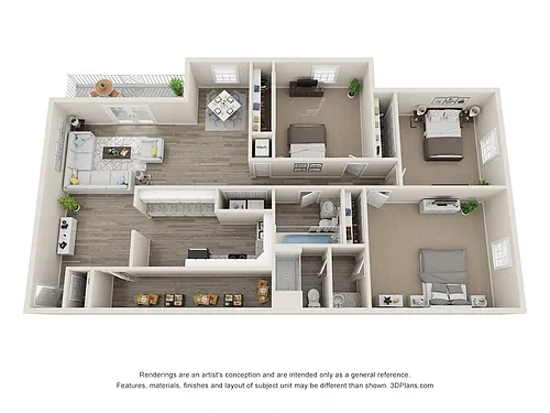 Floor plan Wisteria (Upgraded)
