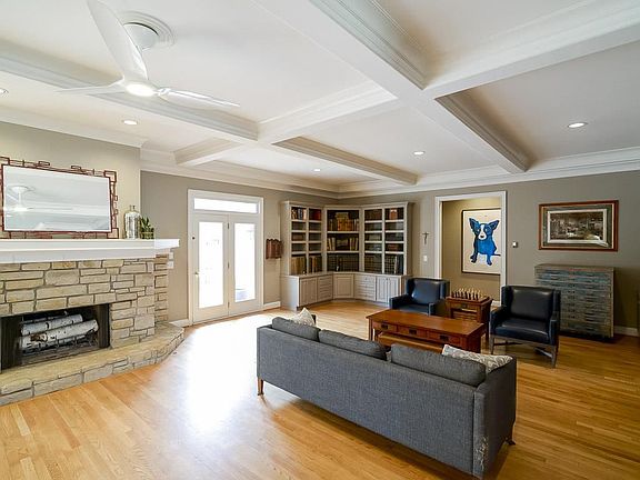 Stone Fireplace 1 of 3