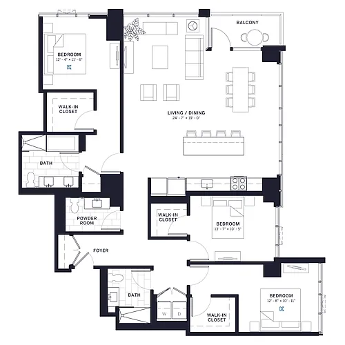 Floor plan Dayton