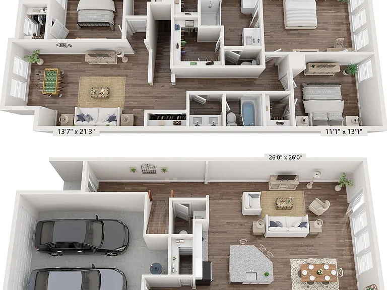 Salisbury floor plan Affinity at Kendrick