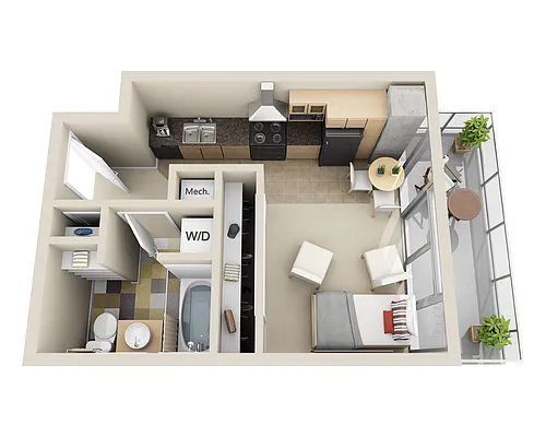 Floor plan Club 04s