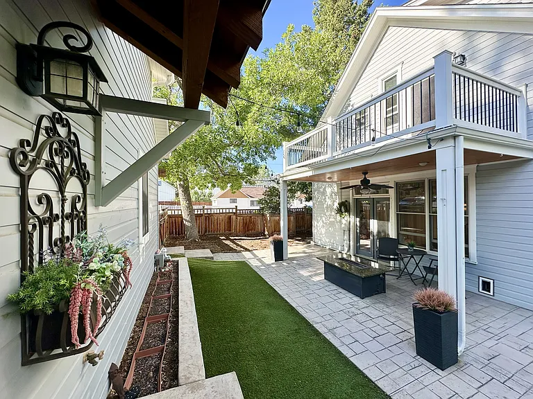 Back Yard and Carriage House