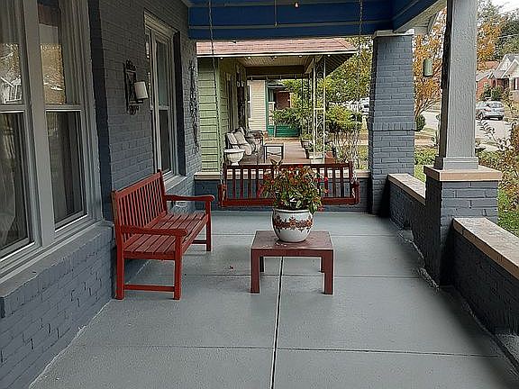 Porch with Swing